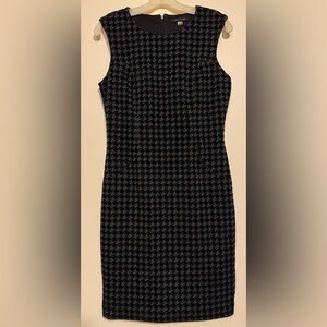 NWOT Tommy Hilfiger Black and Gray Houndstooth Dress size 6